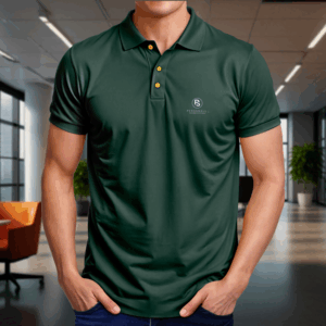 Uniformes personalizados em clientes corporativos