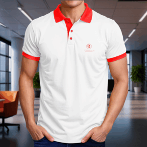 Uniformes personalizados em clientes corporativos